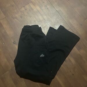 ALO Yoga Kids Black Sweatpants